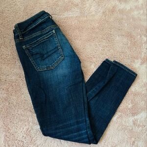 American Eagle Super Stretch Jegging Skinny Blue Women's Jeans Size 2
